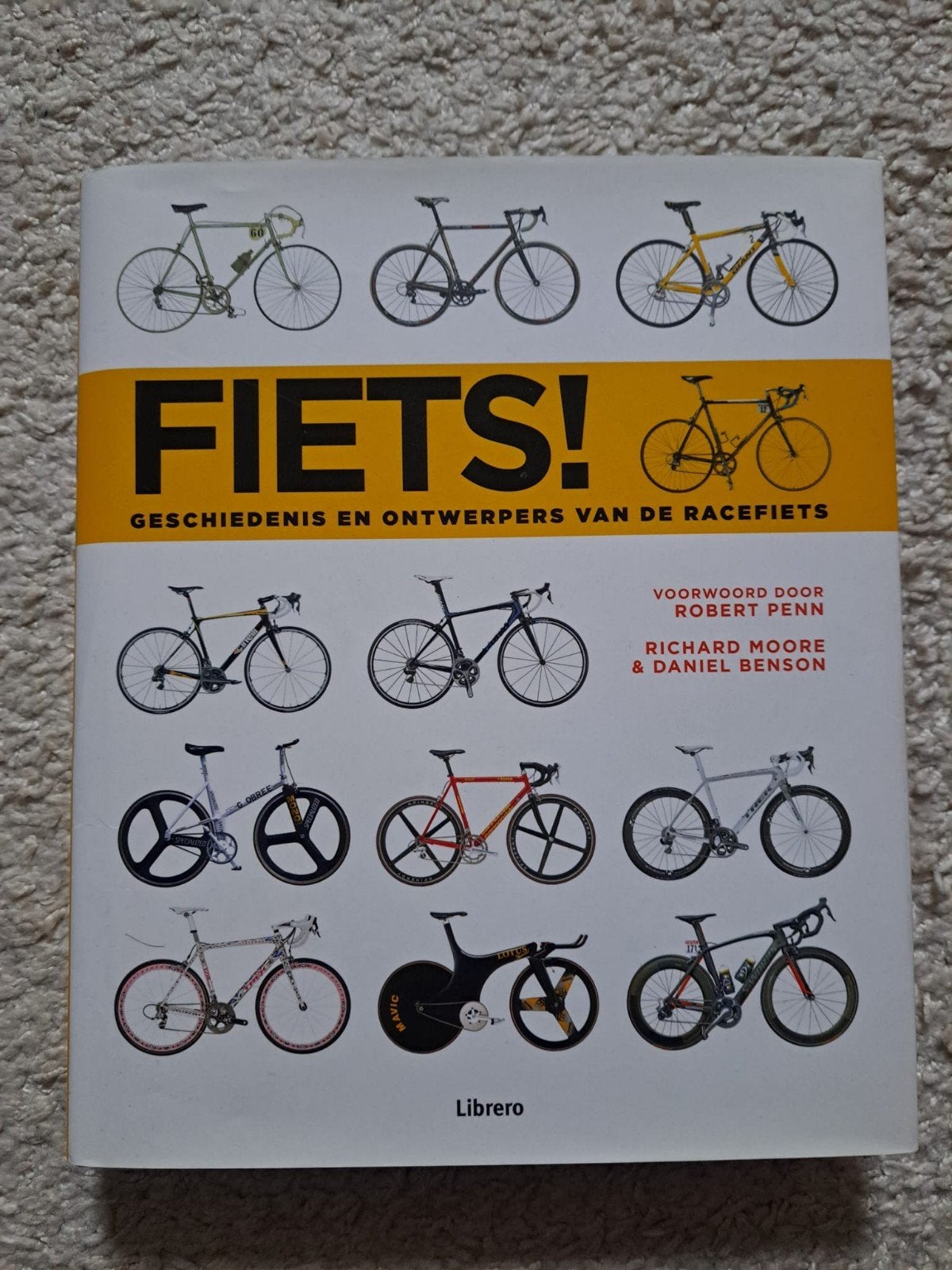 FIETS! Geschiedenis en Ontwerpers van de Racefiets, Ophalen of Verzenden, Zo goed als nieuw