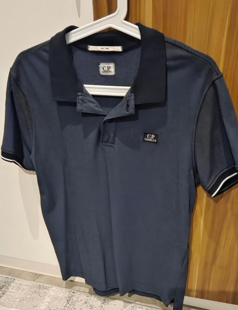 C.P. Company herenpolo S, C.P. Company, Blauw, Ophalen of Verzenden, Zo goed als nieuw