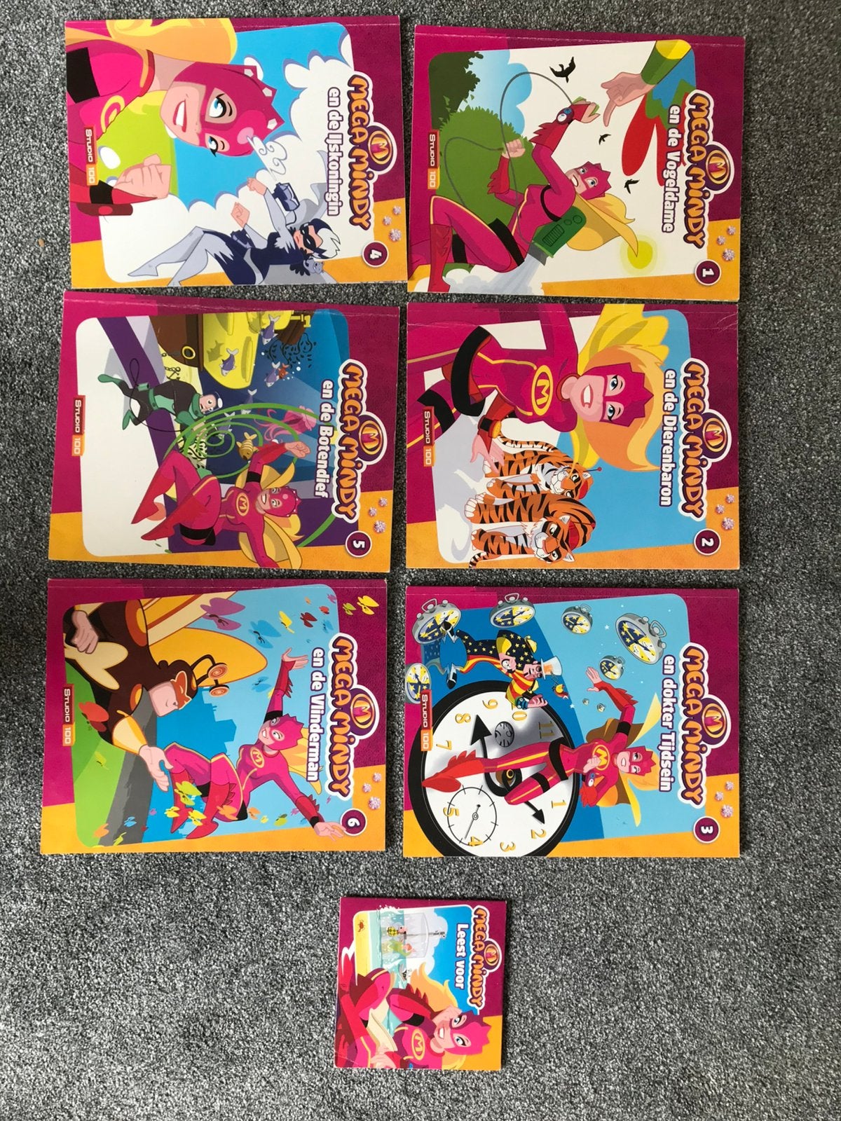 Mega Mindy boekenpakket met luistercd te koop, Ophalen of Verzenden