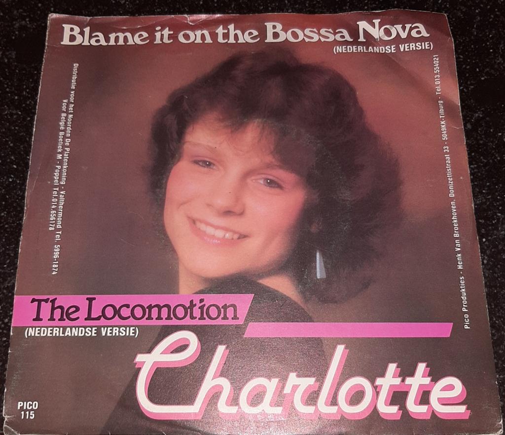 Charlotte blame it on the bossa nova, Cd's en Dvd's, Vinyl Singles, 7 inch, Single, Ophalen of Verzenden, Zo goed als nieuw