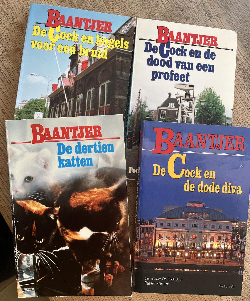 Baantjer - De Cock, Boeken, Detectives, Gelezen, Tv-bewerking, A.C. Baantjer, Ophalen of Verzenden