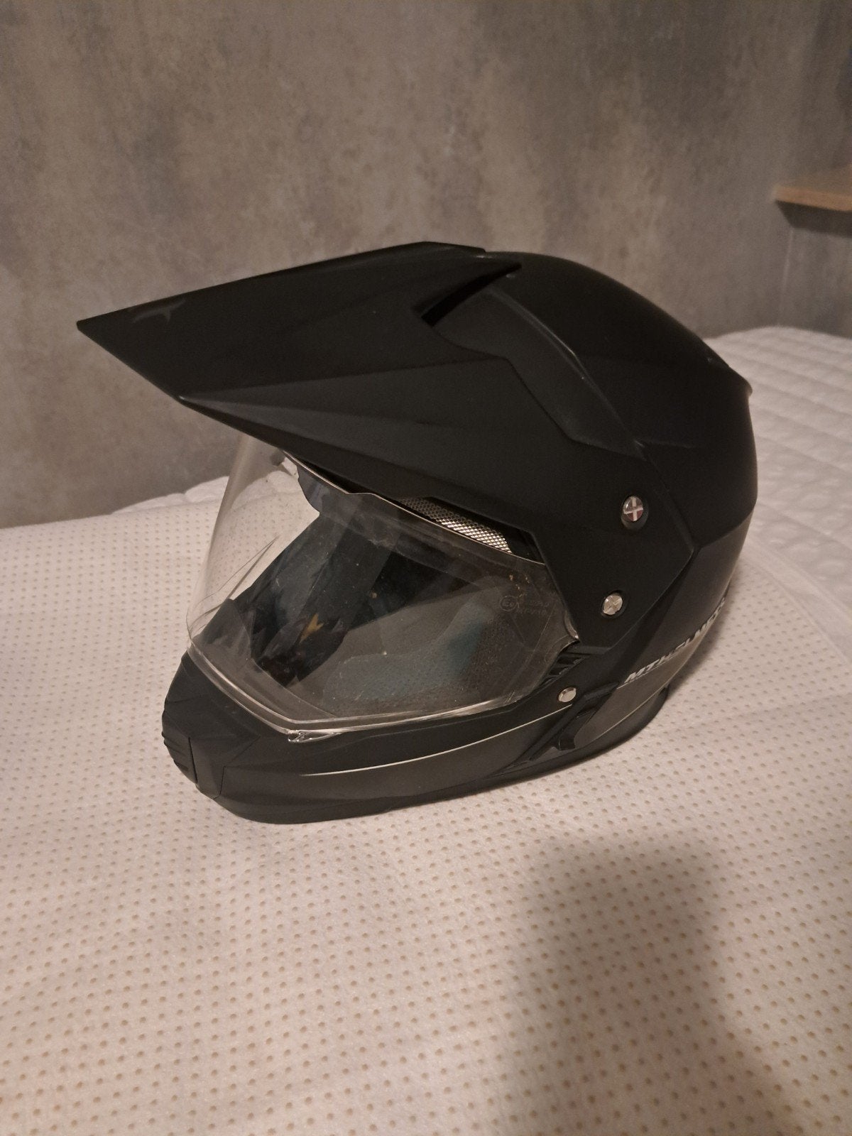 MT Helmets Synchrony Duo Offroadhelm - Zwart, Maat M, Overige merken, M, Ophalen of Verzenden, Tweedehands