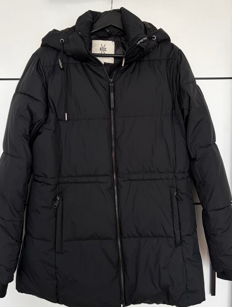 Zeer nette zwarte SilverCreek damesjas winterjas maat L, Ophalen of Verzenden, Zo goed als nieuw, Maat 42/44 (L), Zwart