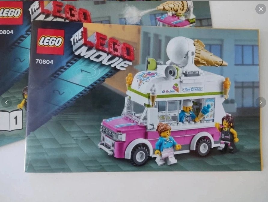 Lego - 70804 - ice cream machine - the Lego movie, Lego, Compleet, Ophalen of Verzenden, Zo goed als nieuw