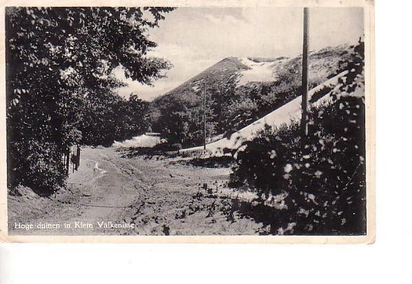 Ansichtkaart	Klein Valkenisse	Hoge duinen, Verzenden, 1940 tot 1960, Gelopen, Zeeland
