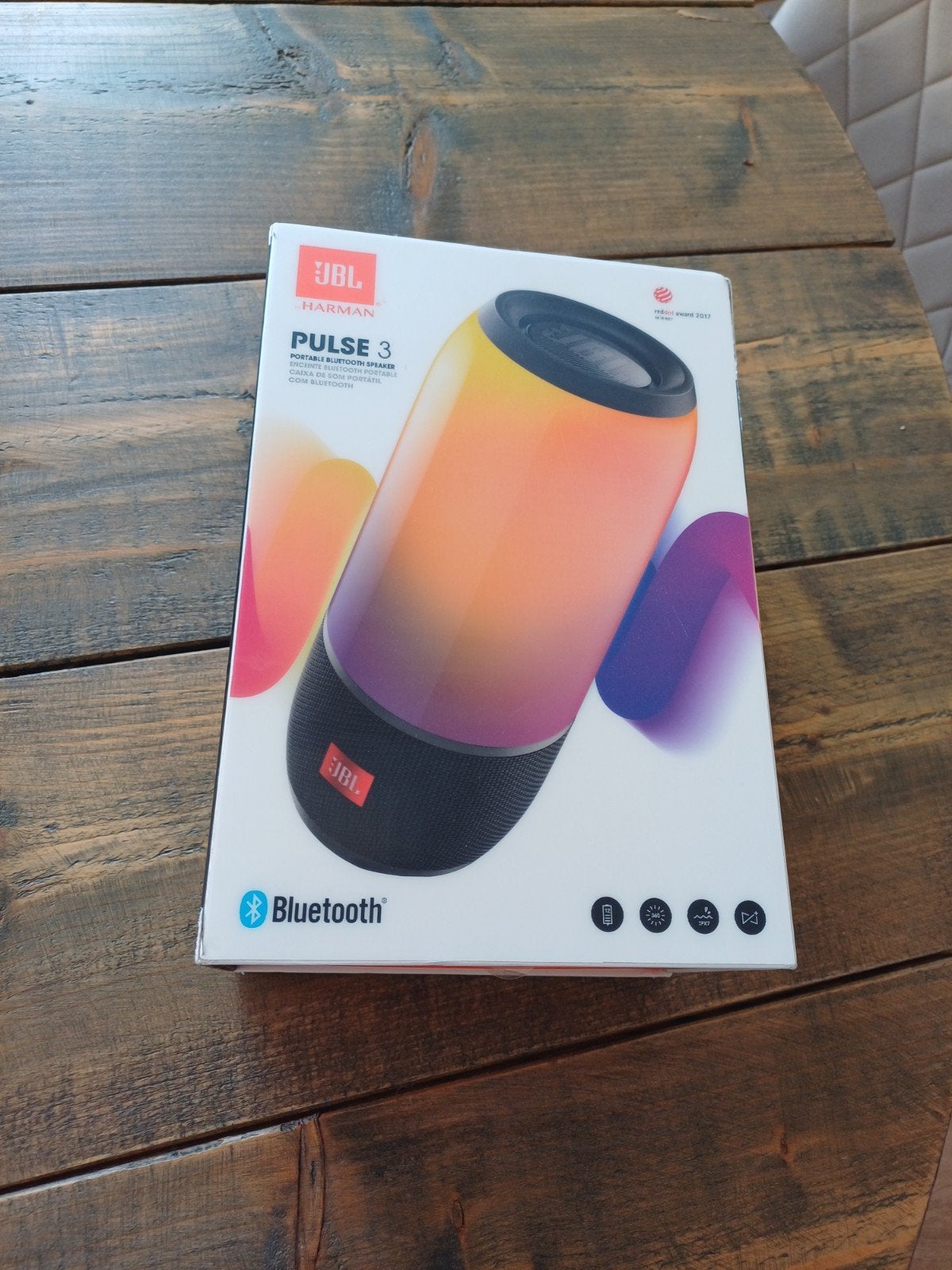 Jbl Pulse 3 bluetooth speaker zwart, Audio, Tv en Foto, Luidsprekers, JBL, Overige typen, Ophalen of Verzenden, Zo goed als nieuw