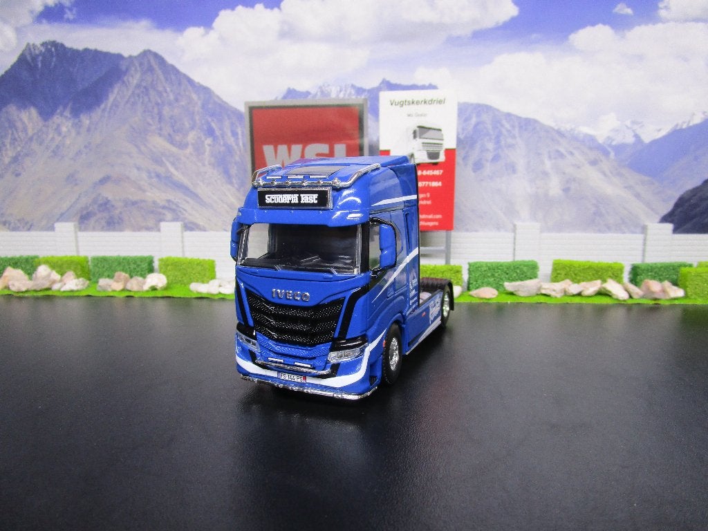wsi 01-3544 transports fast iveco s way hagh 4x2, Hobby en Vrije tijd, Modelauto's | 1:50, Ophalen, Nieuw, Bus of Vrachtwagen