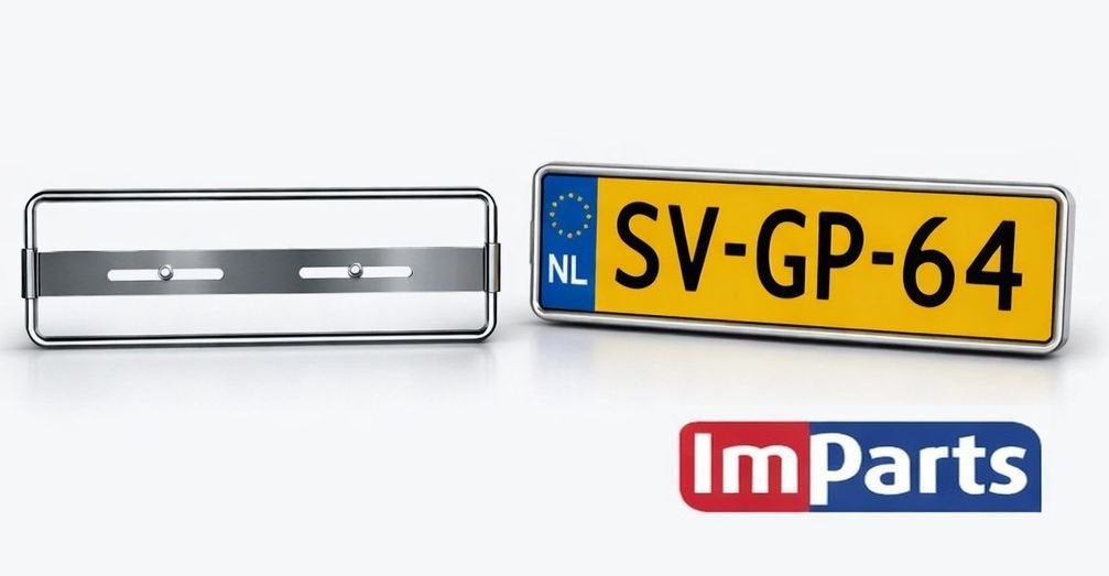 Chromen kentekenplaat houders, -, -, Nieuw, Ophalen of Verzenden