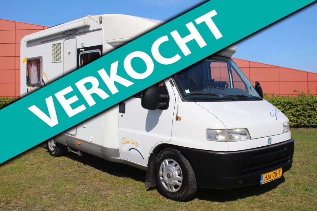 Hymer Swing 2.8 Jtd ,Frans bed, Zonnepanelen., 6 tot 7 meter, Bedrijf, Hymer, 6 tot 7 meter