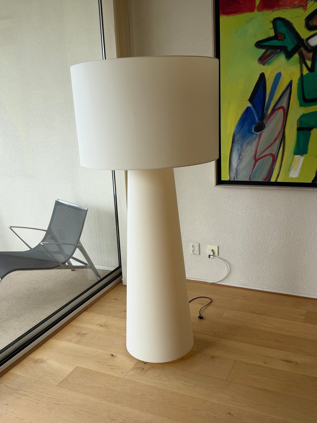Cappelini Big Shadow wit, Ophalen, Overige materialen, 100 tot 150 cm, E27 (groot)