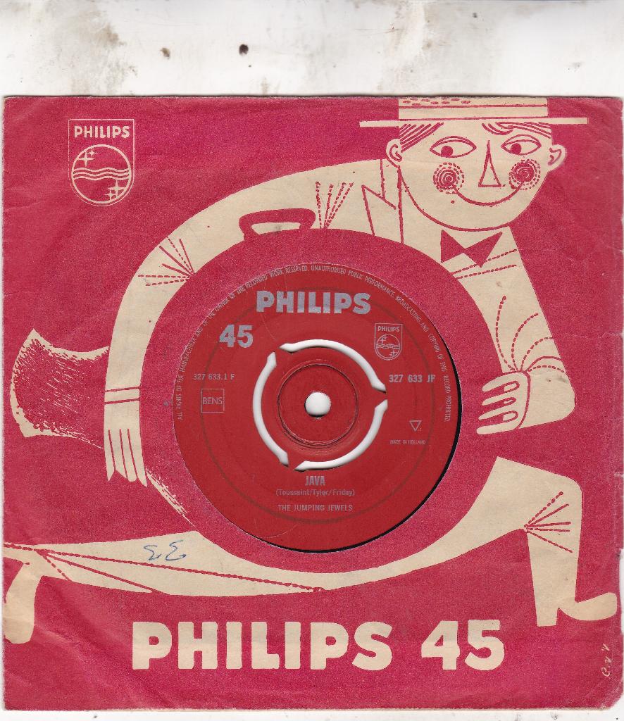 Nederbeat Jumping Jewels (  Fav. Expres 1964 ), Ophalen of Verzenden, Gebruikt, 7 inch, Pop
