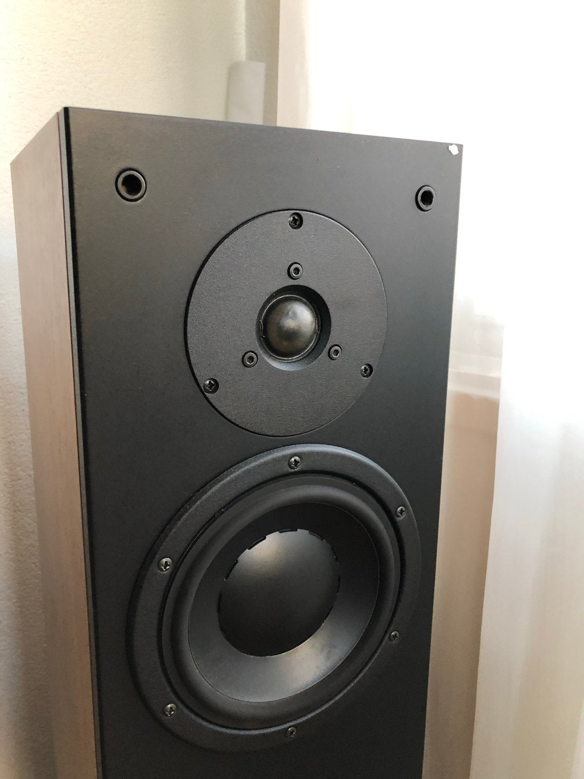 Dynaudio Audience 60 vloerstaande luidsprekers, Zo goed als nieuw, 120 watt of meer, Front, Rear of Stereo speakers, Ophalen