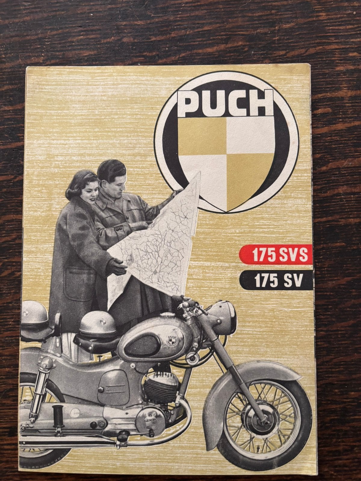 Puch prospectus, Motoren, Ophalen of Verzenden, Overige merken