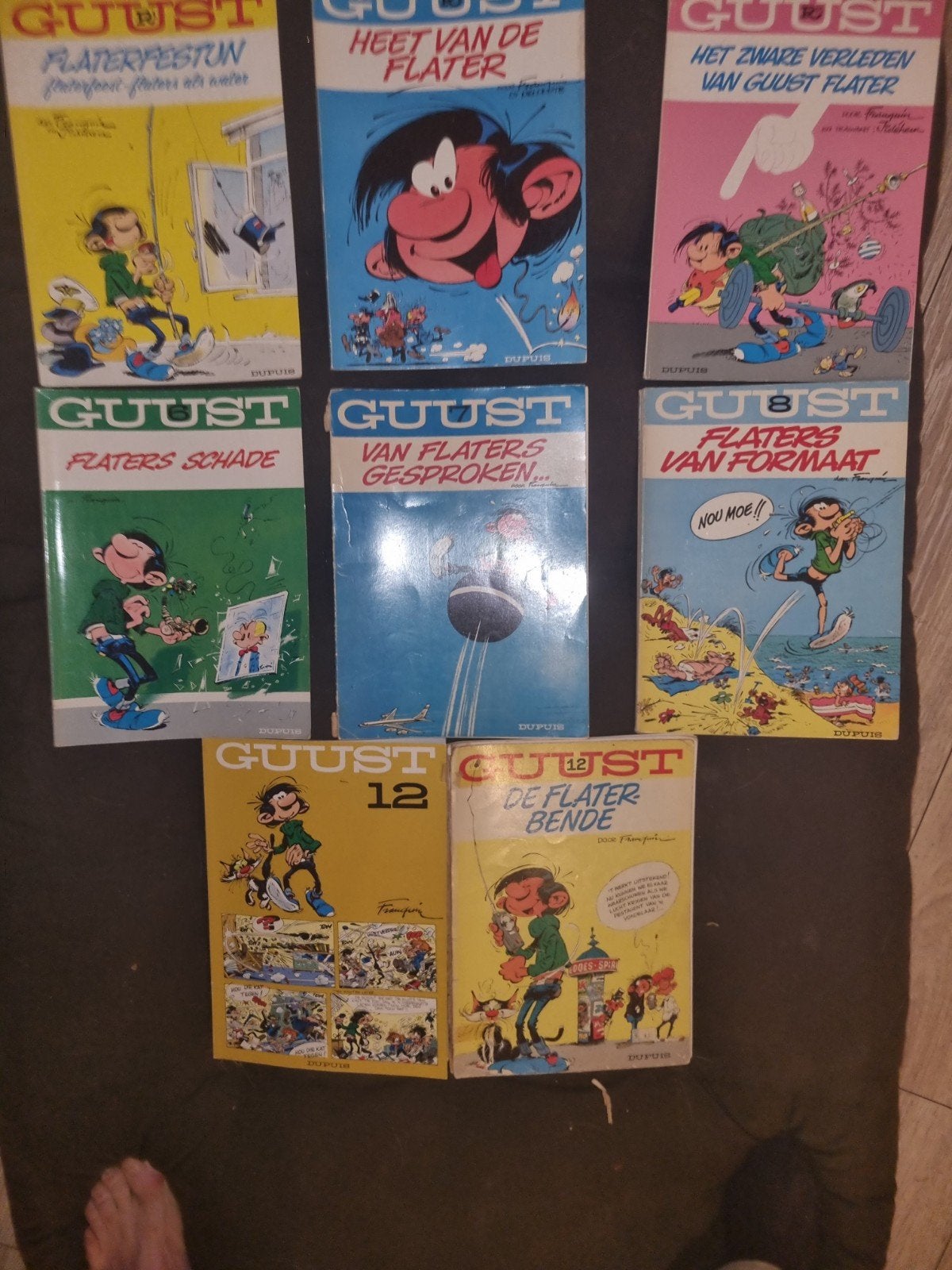 Guust Flater stripboeken - Diverse delen, Boeken, Meerdere stripboeken, Ophalen of Verzenden, Gelezen
