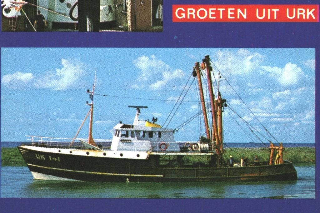 41681 Urk Flevoland mooie oude kaart Onbeschreven, Verzamelen, Ophalen of Verzenden, 1960 tot 1980, Ongelopen, Flevoland