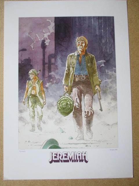 adv11059 jeremiah prent, Ophalen, Overige figuren, Gebruikt, Plaatje, Poster of Sticker