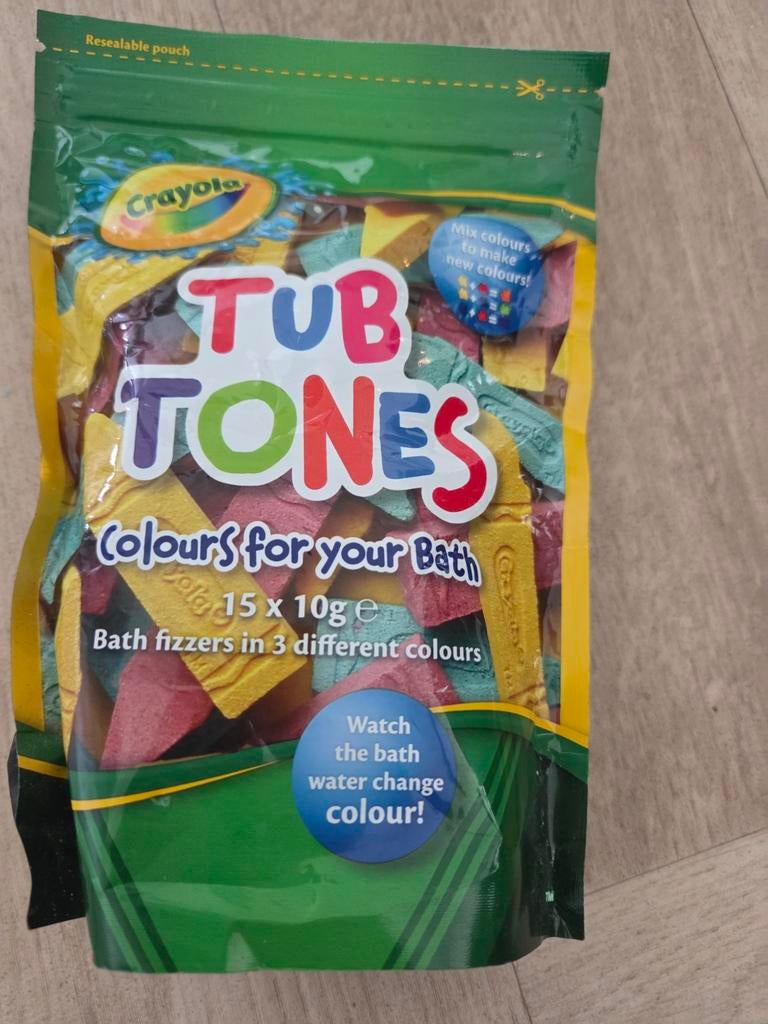 Crayola Tub Tones Badbruisballen - Kleuren voor je Bad, Ophalen of Verzenden