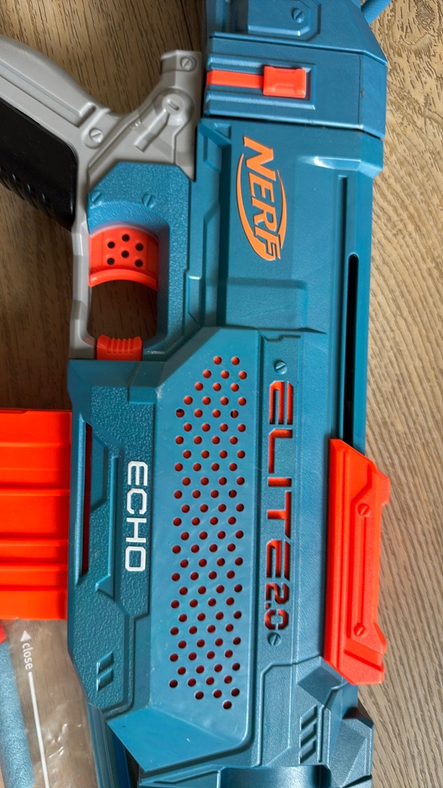 Nerf Elite 2.0 Echo CS-10 Blaster - Veelzijdig & Aanpasbaar, Ophalen of Verzenden, Gebruikt
