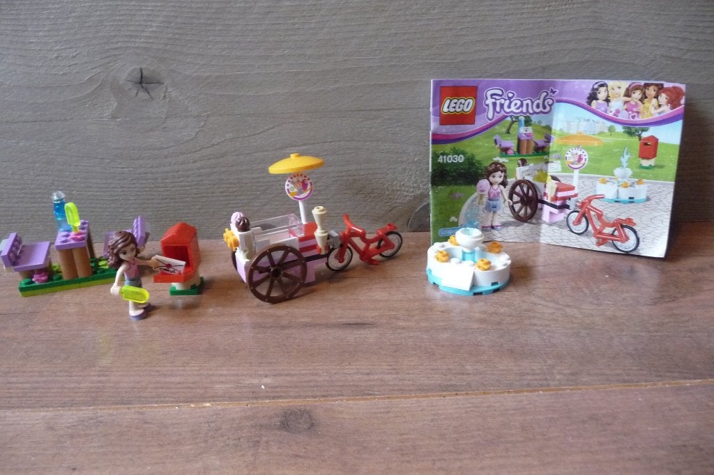 Lego Friends 41030 - Olivia's ijskar, Lego, Compleet, Friends, Ophalen of Verzenden