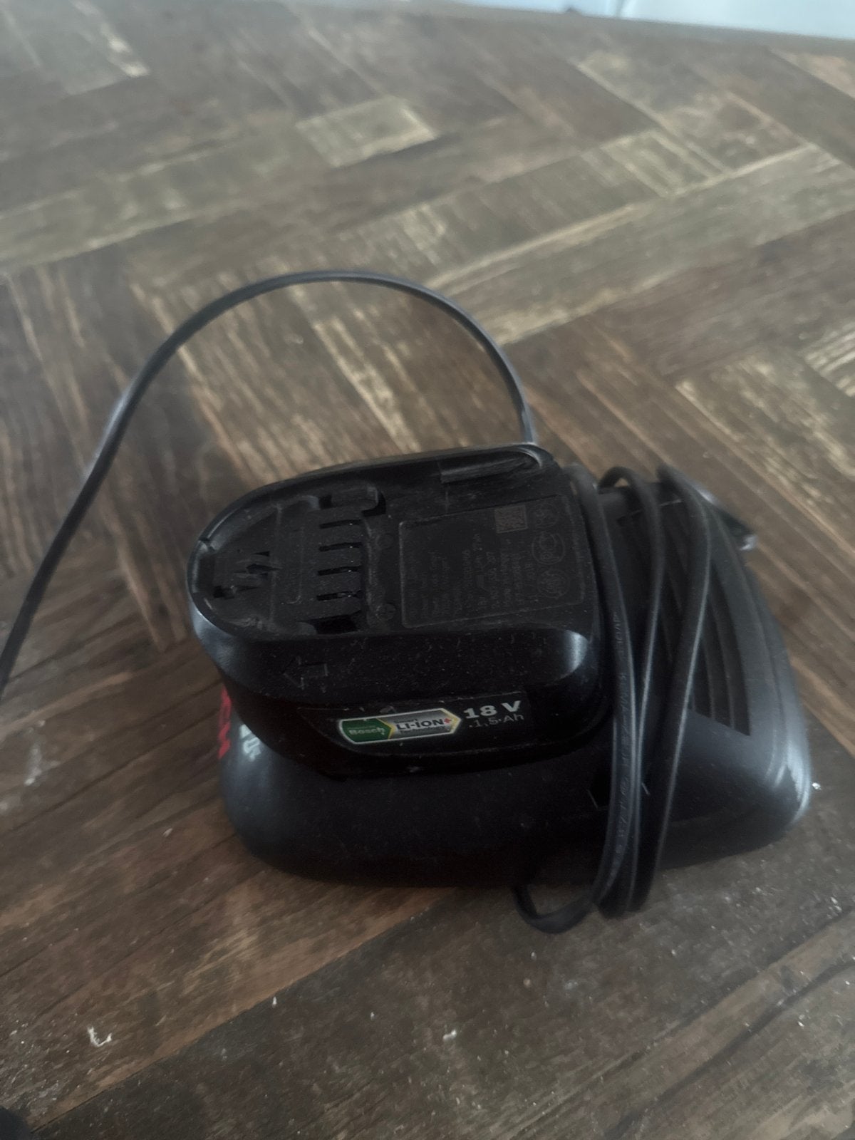 Bosch Power 4All 18V 1.5Ah Accu en Oplader, Doe-het-zelf en Verbouw, Gereedschap | Boormachines, Ophalen of Verzenden, Gebruikt
