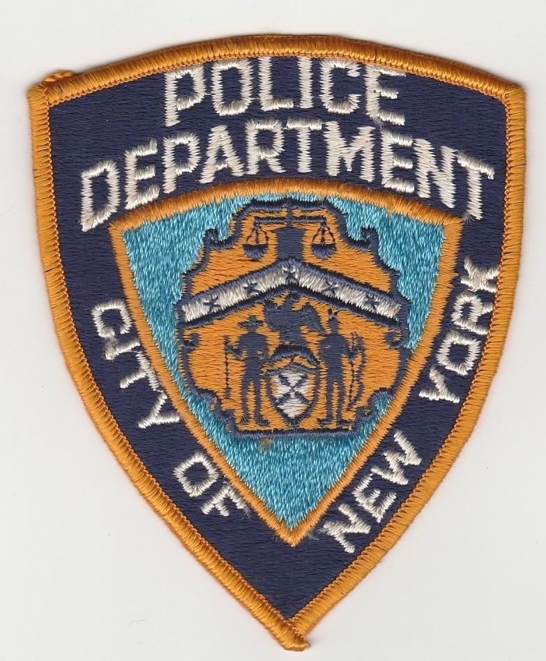 embleem Police Department City of New York, Verzenden, Overige soorten, Amerika, Embleem of Badge