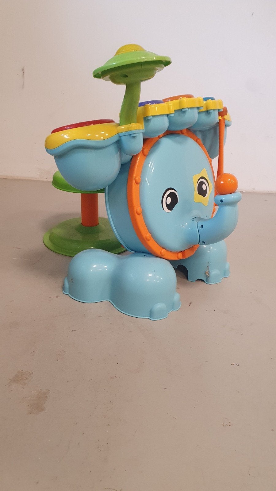 Vrolijke Olifant Drumstel voor Kinderen met Geluid, Ophalen, Gebruikt, Overige typen, Met geluid
