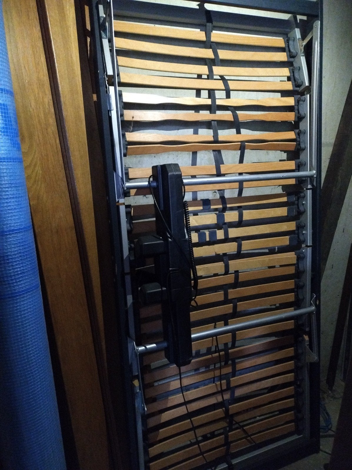 Flexboss 440 Elektrisch Verstelbare Bedbodem, Gebruikt, 90 cm, Eenpersoons, Ophalen of Verzenden