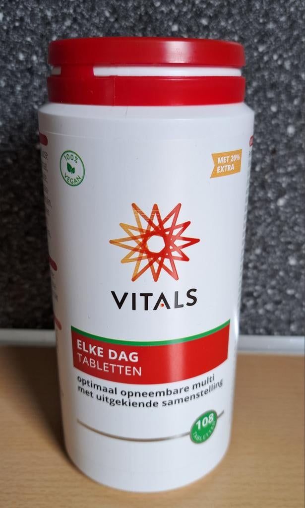 Vitals elke dag tabletten, Ophalen of Verzenden, Zo goed als nieuw, Overige typen