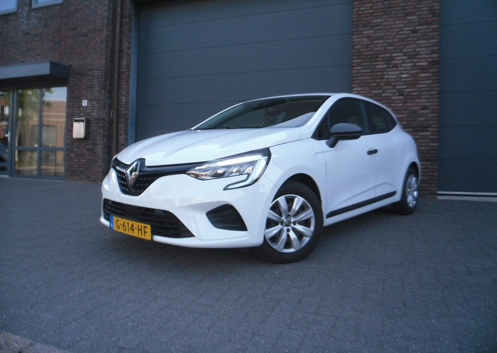 Renault Clio 1.0 TCe Life 2019 Airco Cruise 157d KM Nap, Auto's, Voorwielaandrijving, Zwart, 580 kg, 100 pk