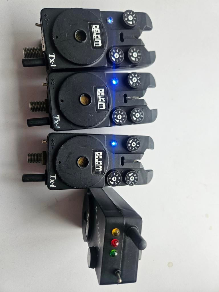3x Delkim Txi MK1 incl mini Receiver Rx2000 complete set, Ophalen, Gebruikt, Complete set