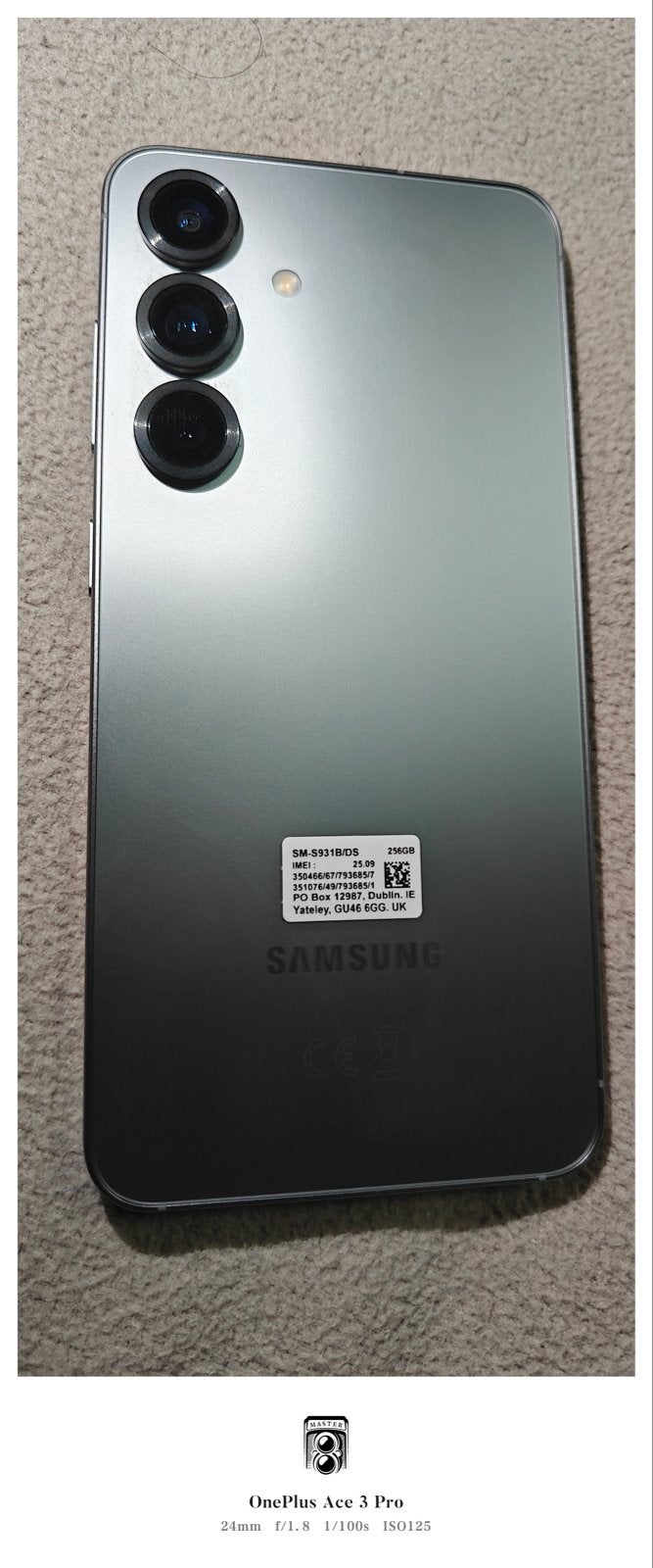 Samsung S25  Zo goed als nieuw, 256 GB, Ophalen, Zo goed als nieuw, Zwart