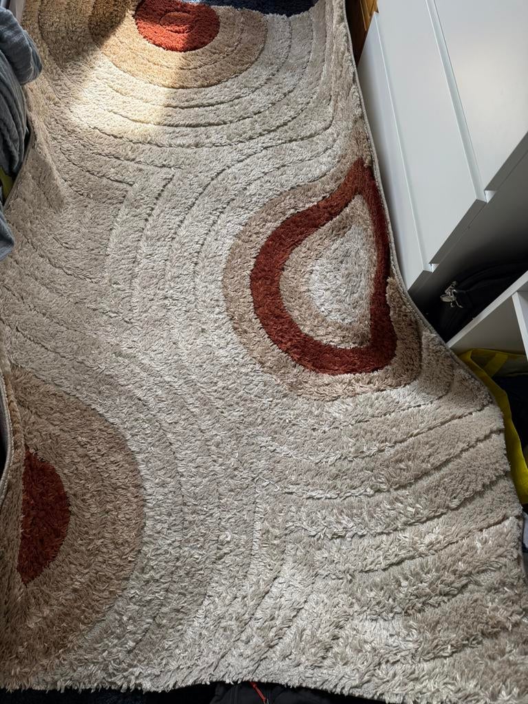 Merinos Paris Vloerkleed - 160 x 235 cm - Modern design, Ophalen, 150 tot 200 cm, 200 cm of meer, Zo goed als nieuw