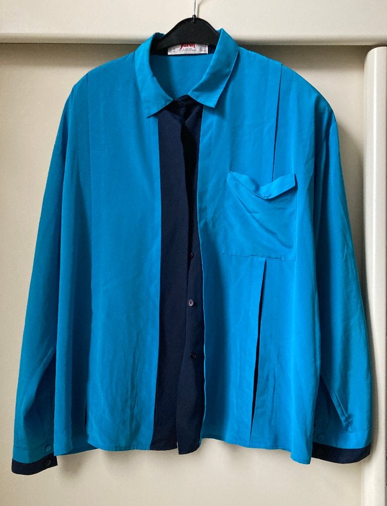 Damesblouse, Kleding | Dames, Blouses en Tunieken, Yarell, Blauw, Maat 46/48 (XL) of groter, Ophalen of Verzenden