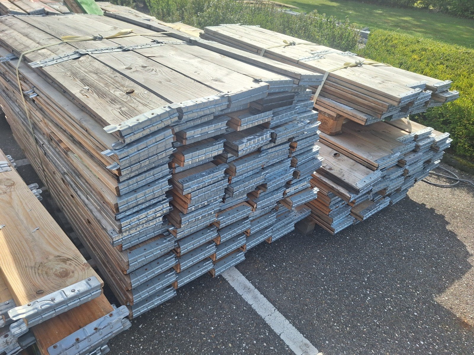 palletranden - opzetranden, Ophalen, Minder dan 180 cm, Planken