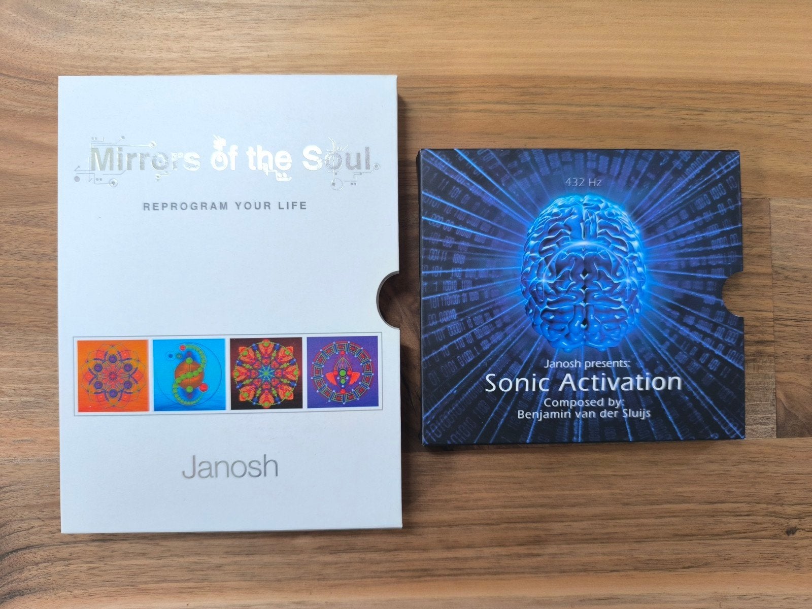 Janosh - Mirrors of the Soul & Sonic Activation (DVD/CD), Alle leeftijden, Ophalen of Verzenden, Zo goed als nieuw, Inclusief doosje