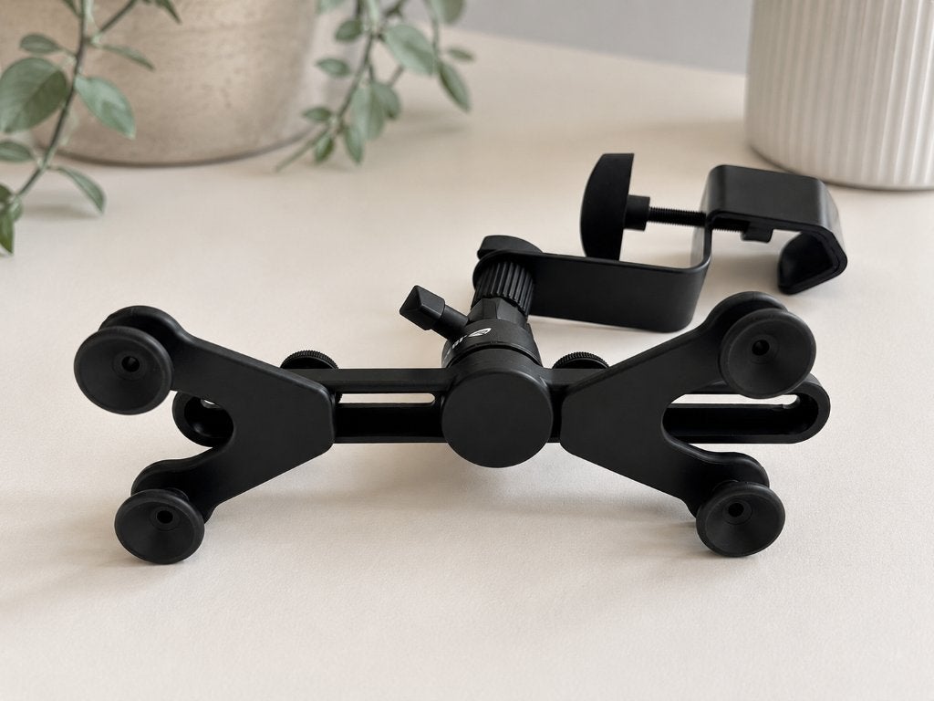 JB Systems Tablet Holder | iPad houder voor statief, Muziek en Instrumenten, Standaards, Ophalen of Verzenden, Zo goed als nieuw