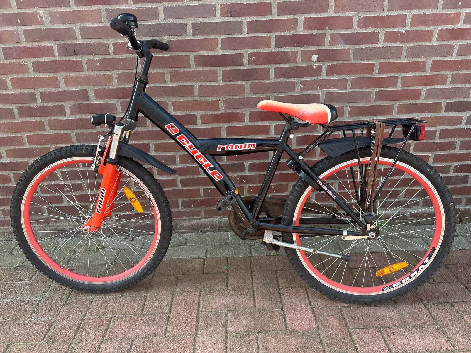 Ronin fiets, Ophalen, Terugtraprem, Handrem, Gebruikt