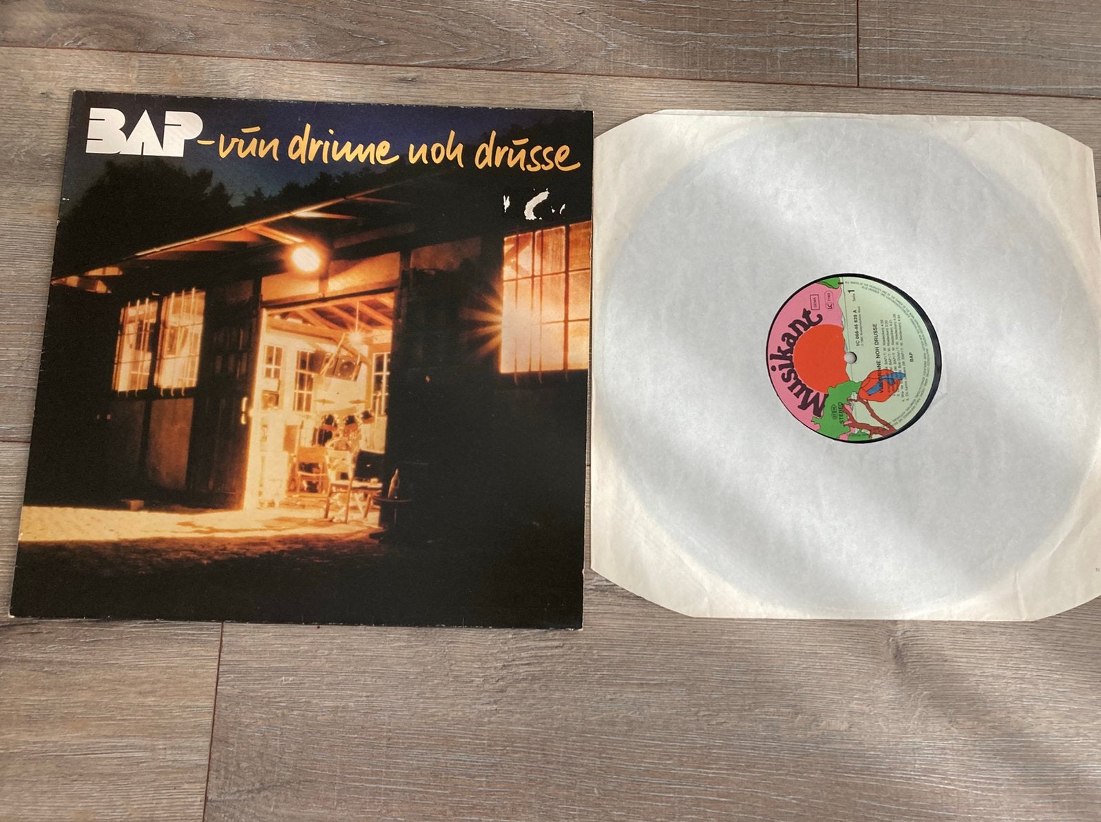 BAP: Vun Drinne noh Drüsse LP, Cd's en Dvd's, Ophalen of Verzenden, Gebruikt, 12 inch, Poprock