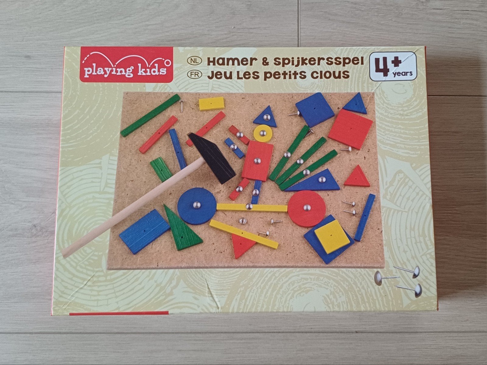 Hamer en spijkerspel - Compleet, vanaf 4 jaar, Ophalen of Verzenden, Gebruikt, Knutselen