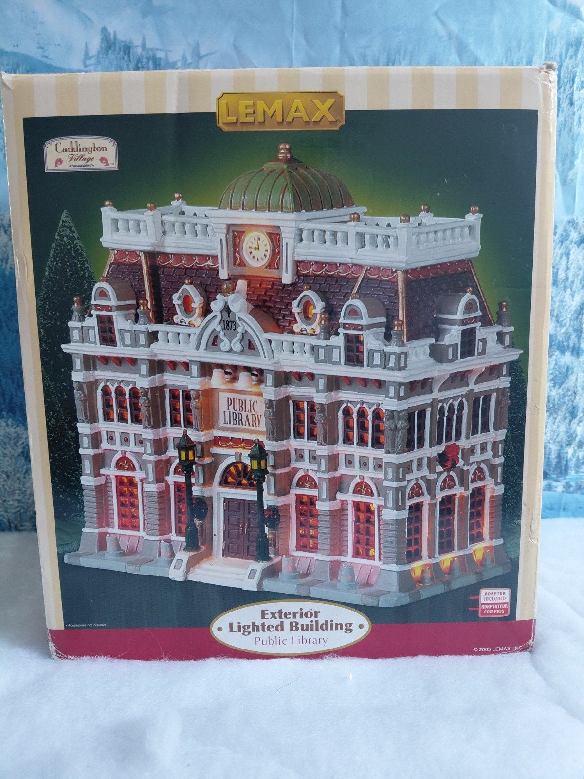 Lemax Public Library, Diversen, Kerst, Ophalen of Verzenden, Zo goed als nieuw