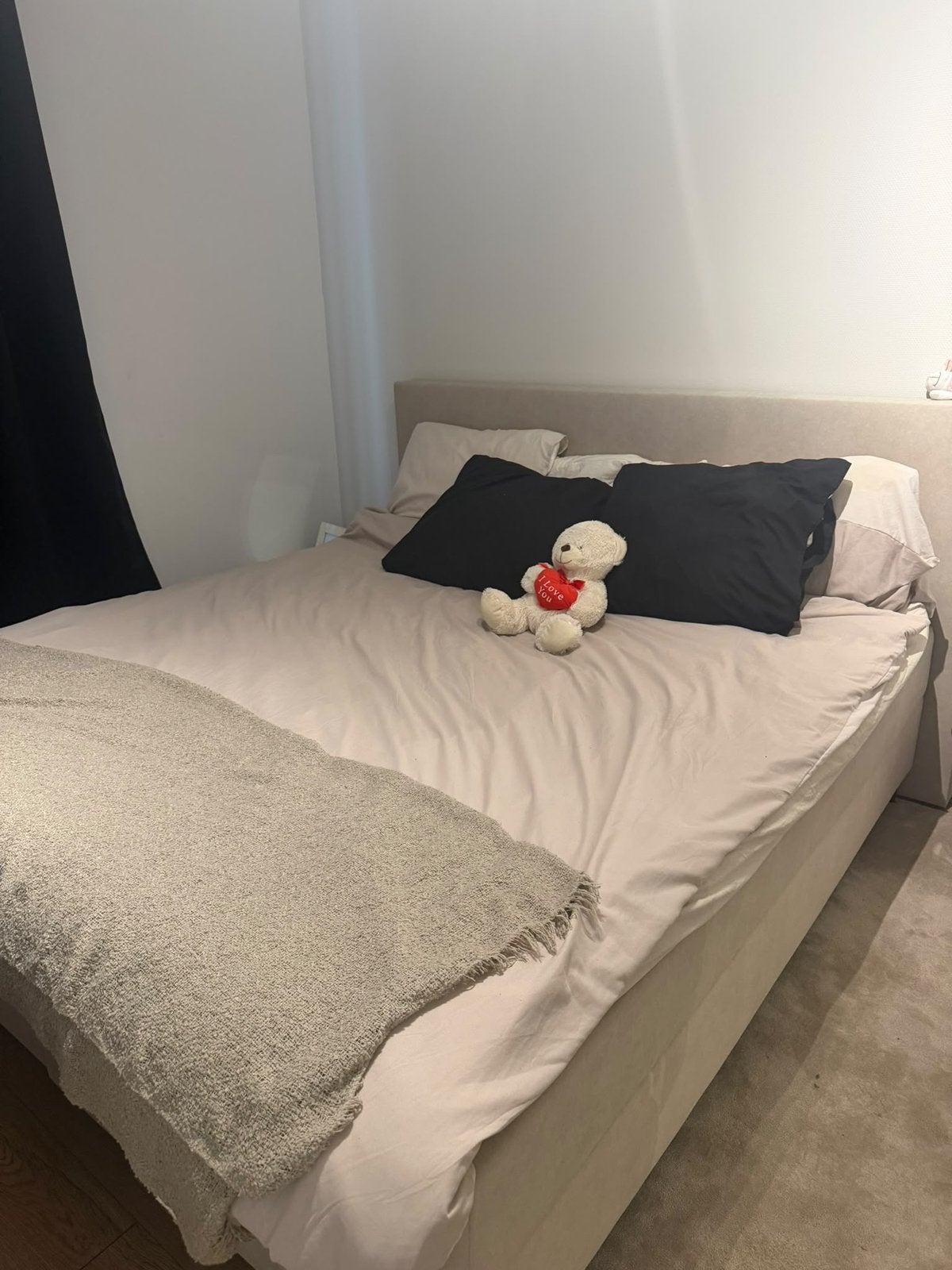 Bed te koop, Ophalen, Zo goed als nieuw, Tweepersoons