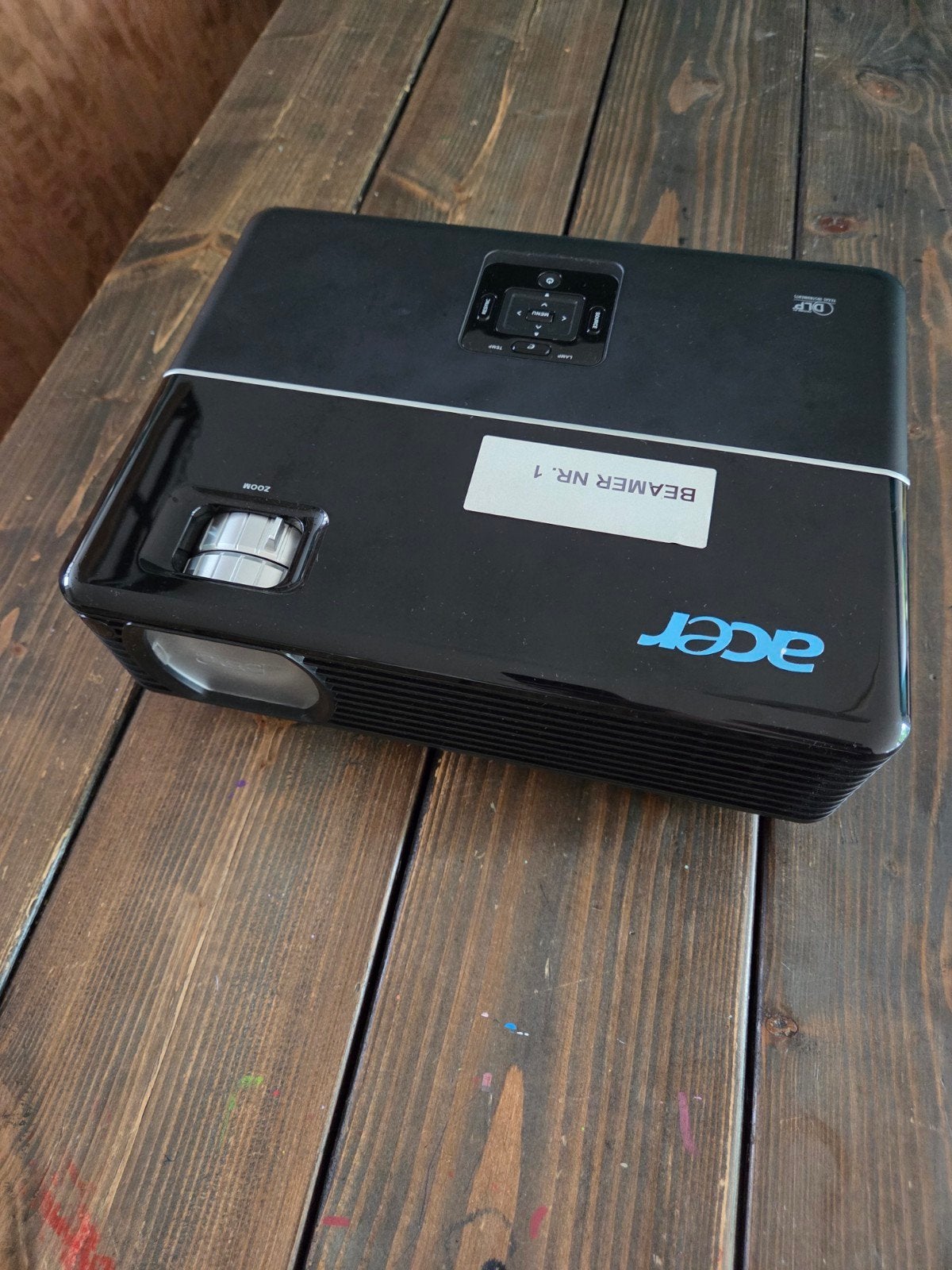 Acer Beamer P1165 DLP Projector met draagtas, Gebruikt, Ophalen of Verzenden, DLP, Overige resoluties