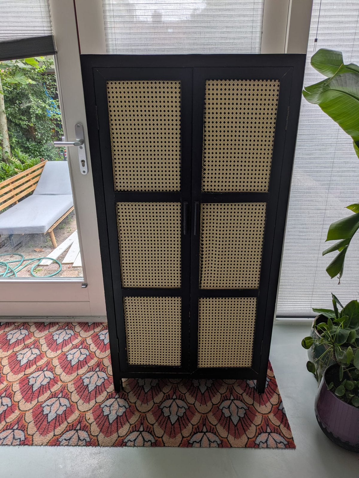 Rotan kast, Ophalen, Gebruikt