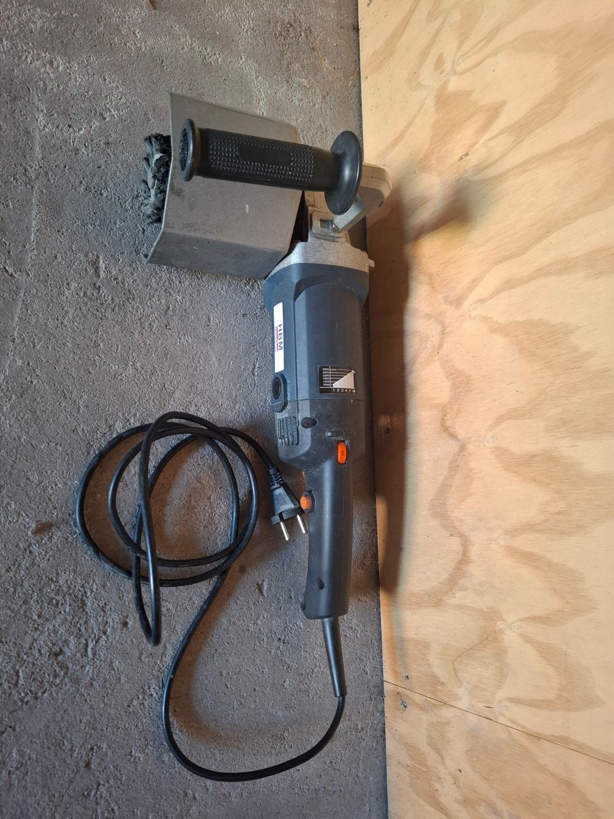 HBM Satineer / Borstelmachine - Gebruikt, Ophalen of Verzenden, Gebruikt
