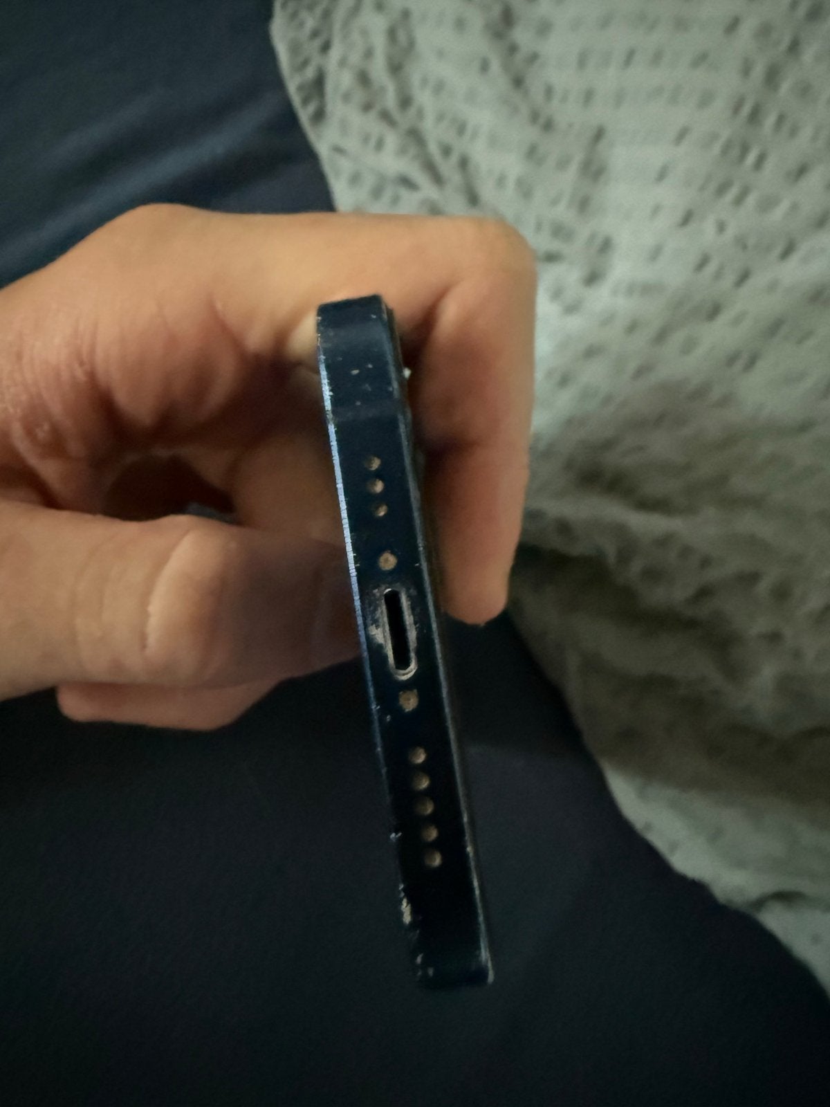 iPhone 12  Blauw - Gebruikt met lichte schade, Telecommunicatie, Mobiele telefoons | Apple iPhone, Ophalen of Verzenden, Zonder simlock