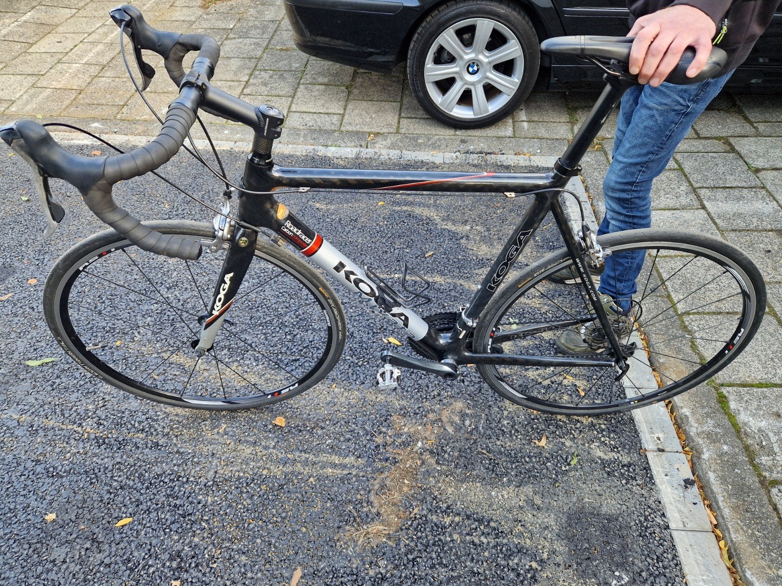 Koga Racefiets Carbon ( Shimano afgemonteerd ), Ophalen, 28 inch, Aluminium, Zo goed als nieuw