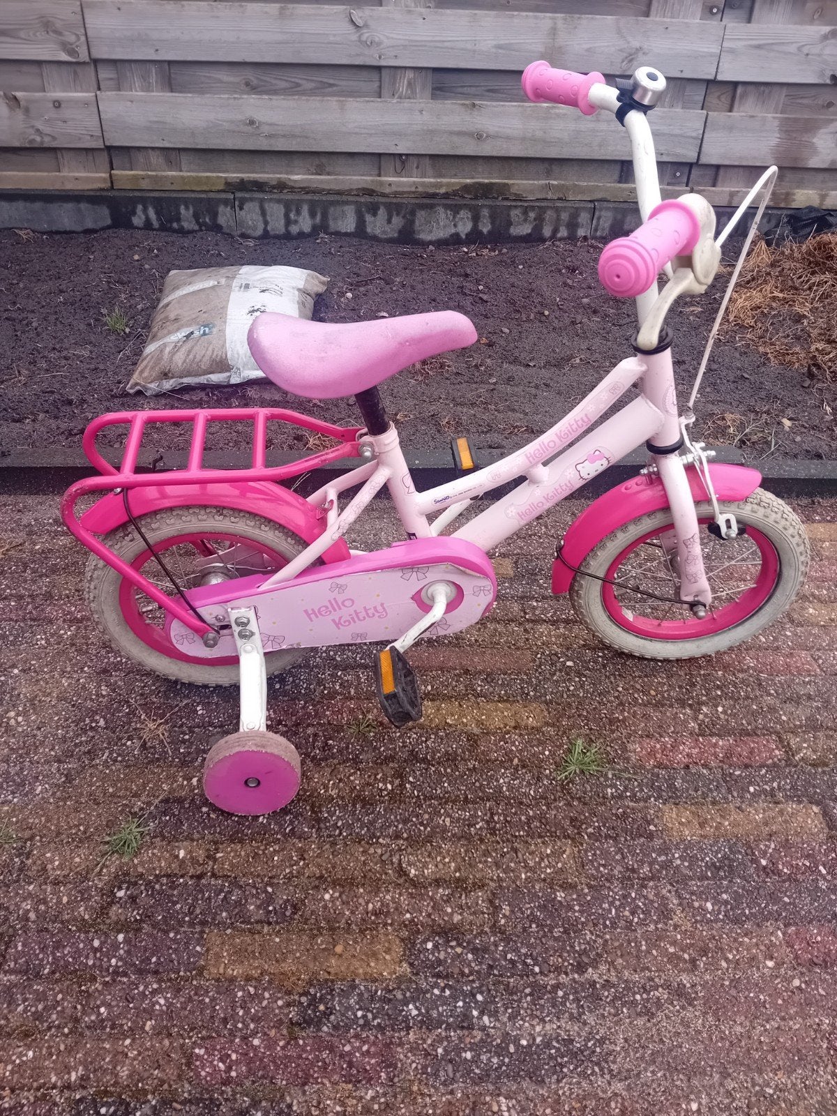 meisjes fiets helo kity, Fietsen en Brommers, Fietsen | Kinderfietsjes, Ophalen, 16 tot 20 inch