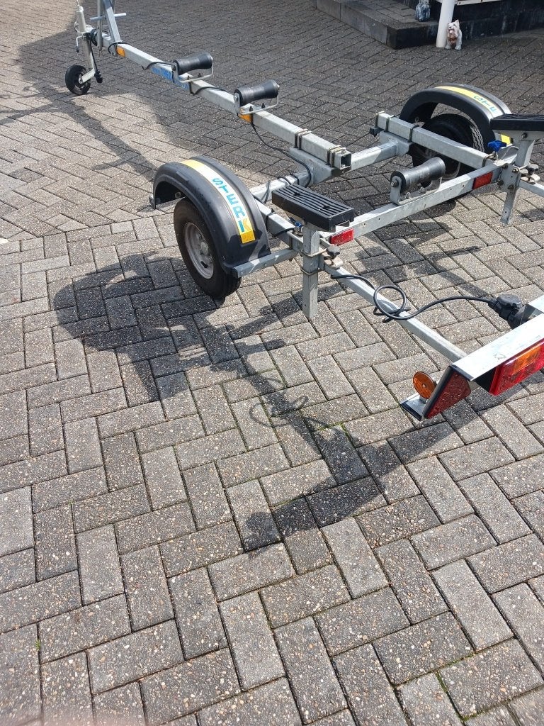 Te koop gegalvaniseerd boot trailer, Minder dan 1500 kg, Overige typen, Minder dan 6 meter, Zo goed als nieuw