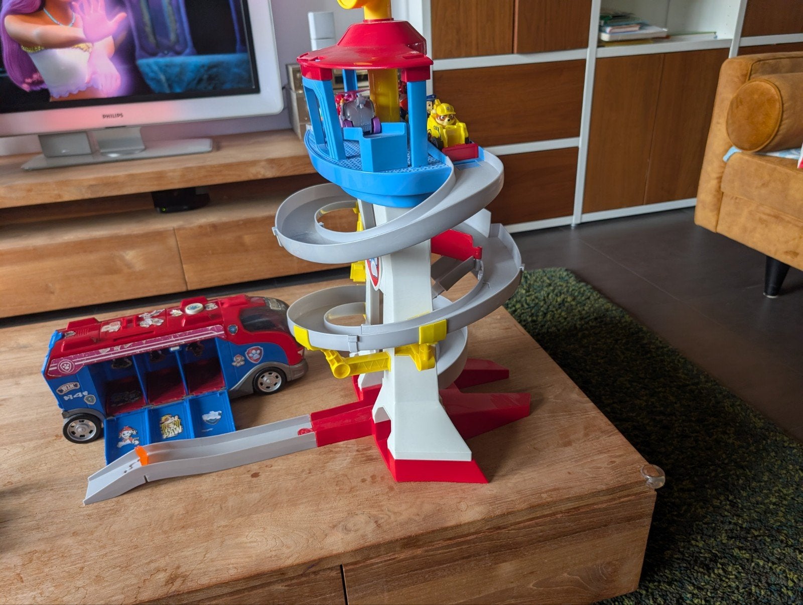 Paw Patrol Uitkijktoren & Patroller, Ophalen, Gebruikt