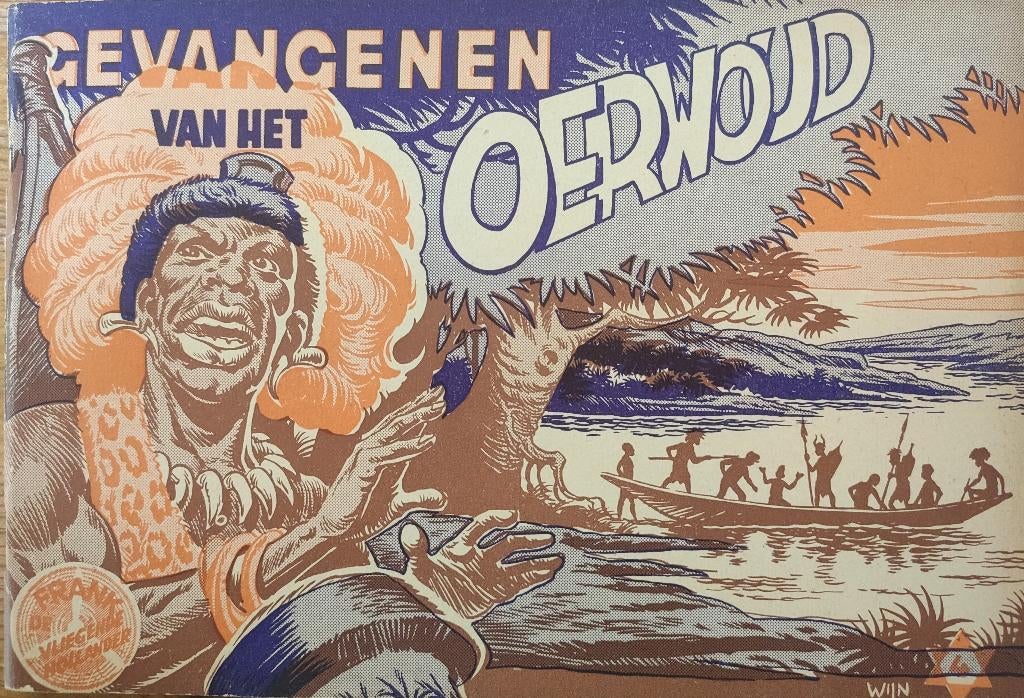 Gevangenen van het Oerwoud - Uitgave Het Parooltaat, Boeken, Eén stripboek, Ophalen, Zo goed als nieuw